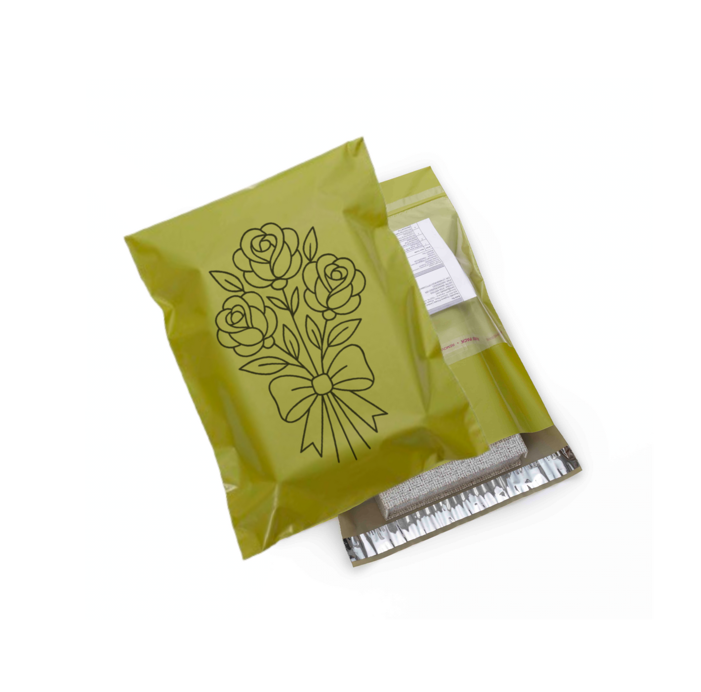 Printed polycourierbag (pack of 100)