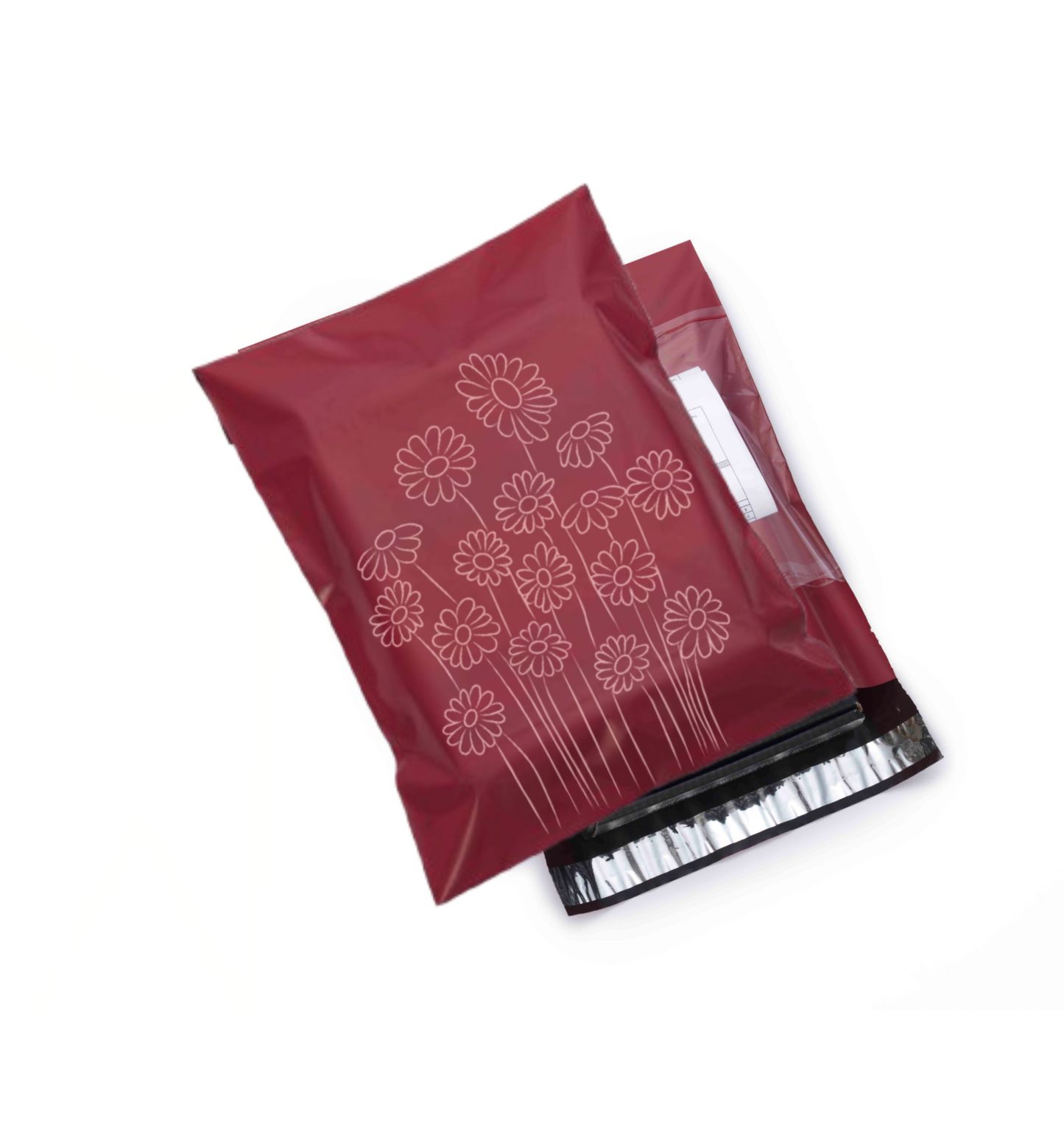 Printed polycourierbag (pack of 100).