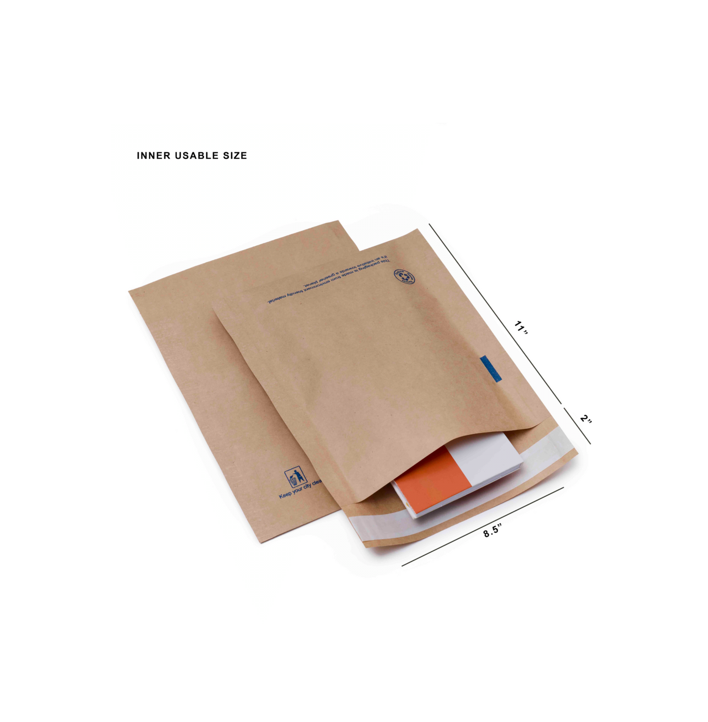 kraft paper courierbag