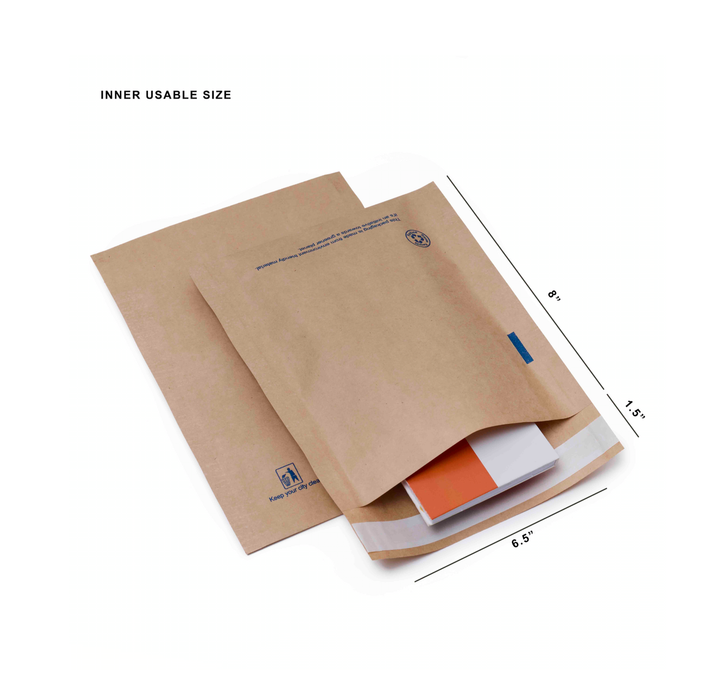 kraft paper courierbag